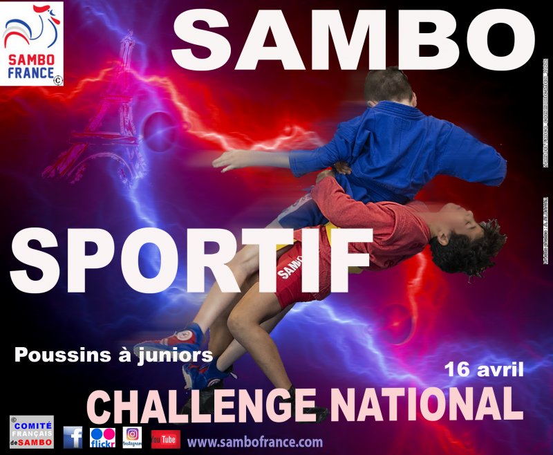 affiche sambo sportif enfants avril 162022
